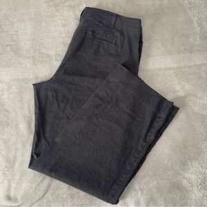 J.Jill black linen pants, 16 petite